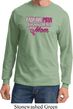 Breast Cancer Awareness Pink for My Hero Long Sleeve Shirt