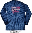 Breast Cancer Awareness Pink for My Hero Long Sleeve Tie Dye Shirt