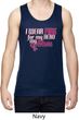 Breast Cancer Awareness Pink for My Hero Mens Moisture Wicking Tanktop