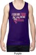 Breast Cancer Awareness Pink for My Hero Mens Moisture Wicking Tanktop