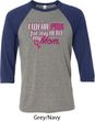 Breast Cancer Awareness Pink for My Hero Mens Raglan Shirt