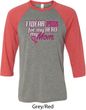 Breast Cancer Awareness Pink for My Hero Mens Raglan Shirt