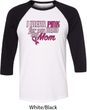 Breast Cancer Awareness Pink for My Hero Mens Raglan Shirt