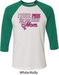Breast Cancer Awareness Pink for My Hero Mens Raglan Shirt