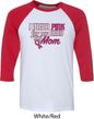 Breast Cancer Awareness Pink for My Hero Mens Raglan Shirt