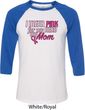 Breast Cancer Awareness Pink for My Hero Mens Raglan Shirt