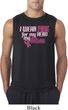 Breast Cancer Awareness Pink for My Hero Mens Sleeveless Shirt