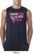 Breast Cancer Awareness Pink for My Hero Mens Sleeveless Shirt