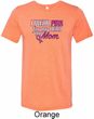Breast Cancer Awareness Pink for My Hero Mens Tri Blend Crewneck Shirt