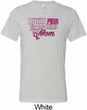 Breast Cancer Awareness Pink for My Hero Mens Tri Blend Crewneck Shirt