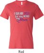 Breast Cancer Awareness Pink for My Hero Mens Tri Blend V-neck Shirt