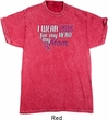 Breast Cancer Awareness Pink for My Hero Mineral Tie Dye Shirt