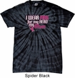 Breast Cancer Awareness Pink for My Hero Spider Tie Dye Shirt