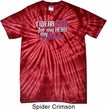Breast Cancer Awareness Pink for My Hero Spider Tie Dye Shirt