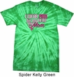 Breast Cancer Awareness Pink for My Hero Spider Tie Dye Shirt