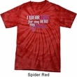 Breast Cancer Awareness Pink for My Hero Spider Tie Dye Shirt