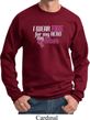 Breast Cancer Awareness Pink for My Hero Sweatshirt