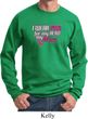 Breast Cancer Awareness Pink for My Hero Sweatshirt