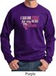 Breast Cancer Awareness Pink for My Hero Sweatshirt