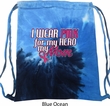 Breast Cancer Awareness Pink for My Hero Tie Dye Bag
