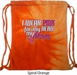 Breast Cancer Awareness Pink for My Hero Tie Dye Bag