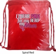 Breast Cancer Awareness Pink for My Hero Tie Dye Bag