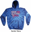 Breast Cancer Awareness Pink for My Hero Tie Dye Hoodie