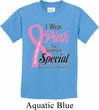 Breast Cancer Awareness Pink For Someone Special Kids Shirt