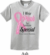 Breast Cancer Awareness Pink For Someone Special Kids Shirt