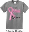 Breast Cancer Awareness Pink For Someone Special Kids Shirt