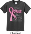 Breast Cancer Awareness Pink For Someone Special Kids Shirt