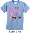 Breast Cancer Awareness Pink For Someone Special Kids Shirt