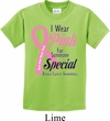 Breast Cancer Awareness Pink For Someone Special Kids Shirt