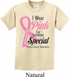 Breast Cancer Awareness Pink For Someone Special Kids Shirt