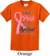 Breast Cancer Awareness Pink For Someone Special Kids Shirt
