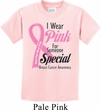 Breast Cancer Awareness Pink For Someone Special Kids Shirt