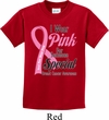 Breast Cancer Awareness Pink For Someone Special Kids Shirt
