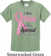 Breast Cancer Awareness Pink For Someone Special Kids Shirt