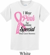 Breast Cancer Awareness Pink For Someone Special Kids Shirt