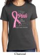 Breast Cancer Awareness Pink For Someone Special Ladies Shirt
