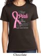 Breast Cancer Awareness Pink For Someone Special Ladies Shirt