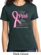Breast Cancer Awareness Pink For Someone Special Ladies Shirt