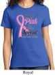 Breast Cancer Awareness Pink For Someone Special Ladies Shirt