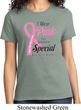 Breast Cancer Awareness Pink For Someone Special Ladies Shirt