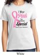 Breast Cancer Awareness Pink For Someone Special Ladies Shirt