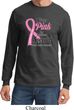Breast Cancer Awareness Pink For Someone Special Long Sleeve Shirt