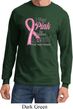 Breast Cancer Awareness Pink For Someone Special Long Sleeve Shirt