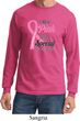 Breast Cancer Awareness Pink For Someone Special Long Sleeve Shirt