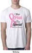 Breast Cancer Awareness Pink For Someone Special Mens Burnout Shirt