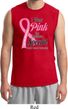 Breast Cancer Awareness Pink For Someone Special Mens Muscle Shirt